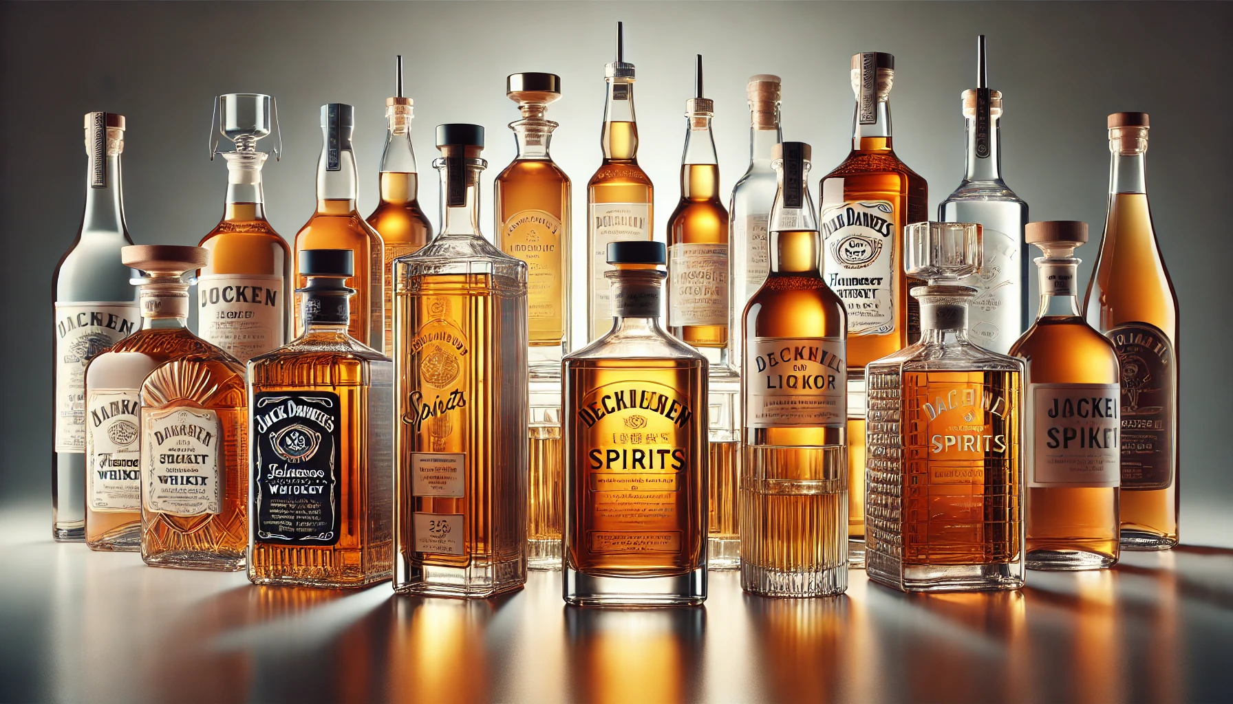 Custom Glass Bottles for Alcohol